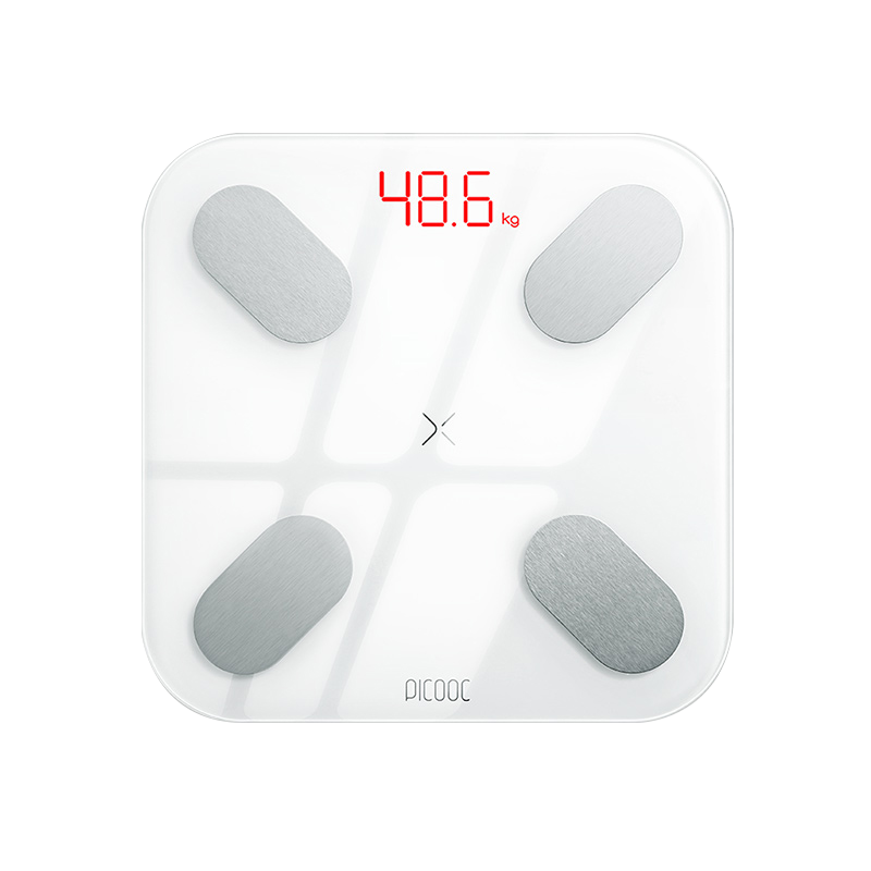 有品智能体脂秤 Mini-C(充电款)白色