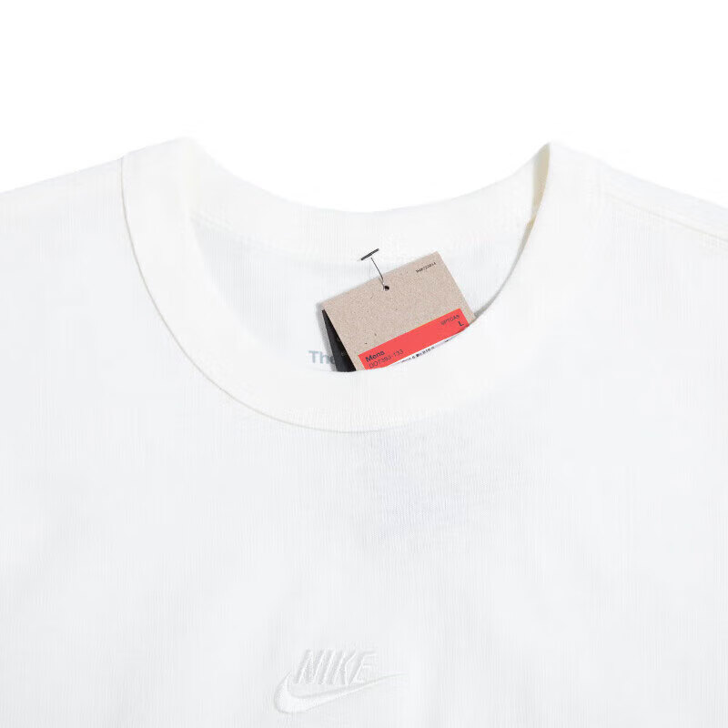 耐克（NIKE）男子运动训练休闲圆领短袖T恤DO7393-133高清大图