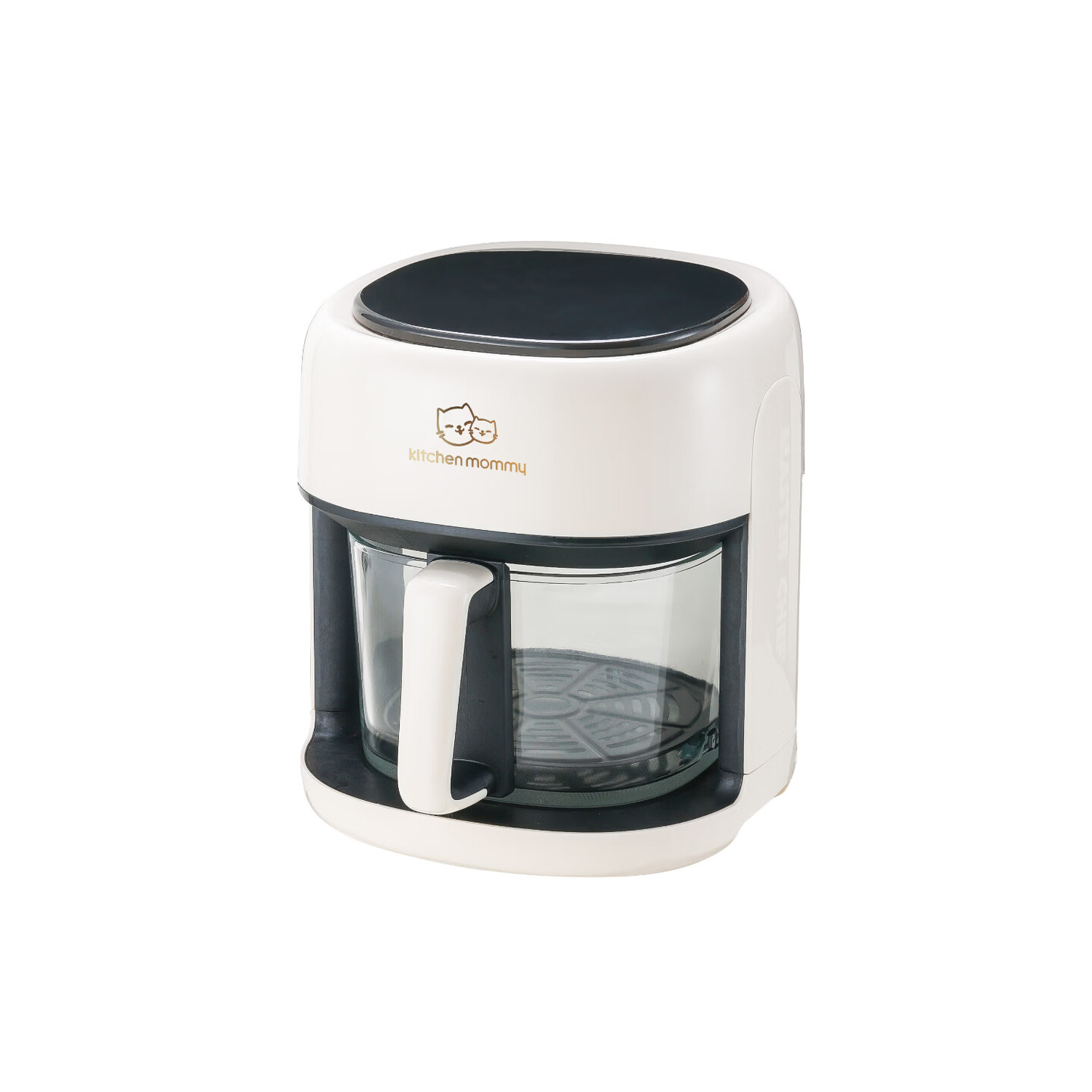 厨创妈咪 KITCHEN MOMMY家用360度可视食物空气炸锅4LKT-KZ-400D高清大图