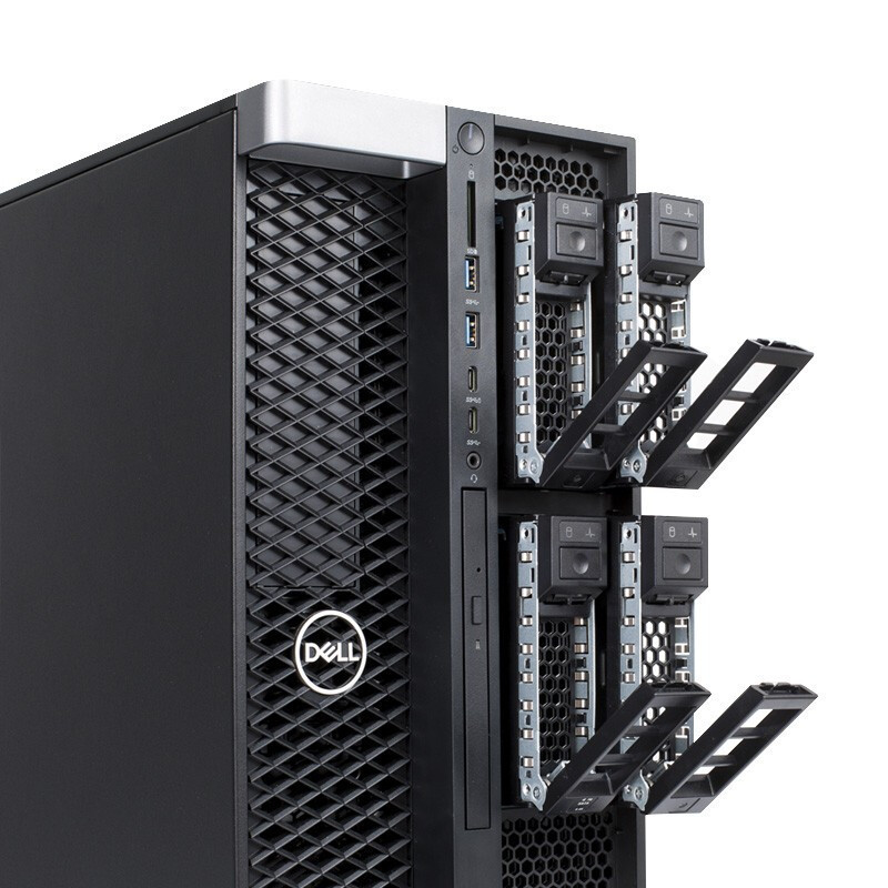 戴尔 Precision T7920 台式工作站 2*至强 5218R|128G|P2200|512G+6TB