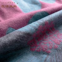 凯诗风尚(CHARSON) 围巾 秋冬季新款羊绒披肩围巾两用 70*180cm 非床品套装 欧美风