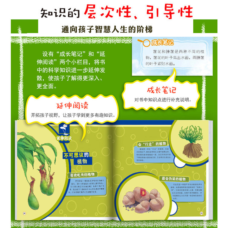 儿童大自然科普读物绘本[全5册] [正版]小果树儿童科普读物绘本全套5册 大自然的奥秘 奇妙的昆虫 3-4-6-8-9岁高清大图