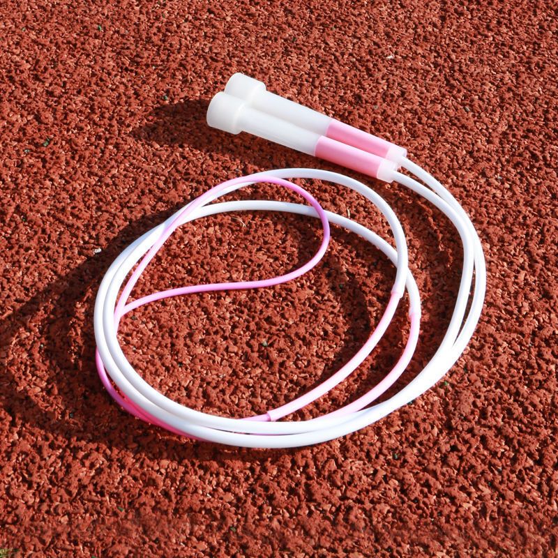 沙鱼式小学生儿童专用跳绳中考试双摇专业提速竞速跳绳不打结分段笔杆