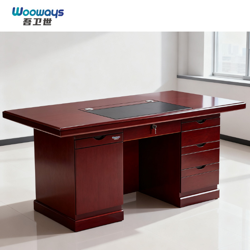 吾卫世 办公桌 140*70*75cm张高清大图