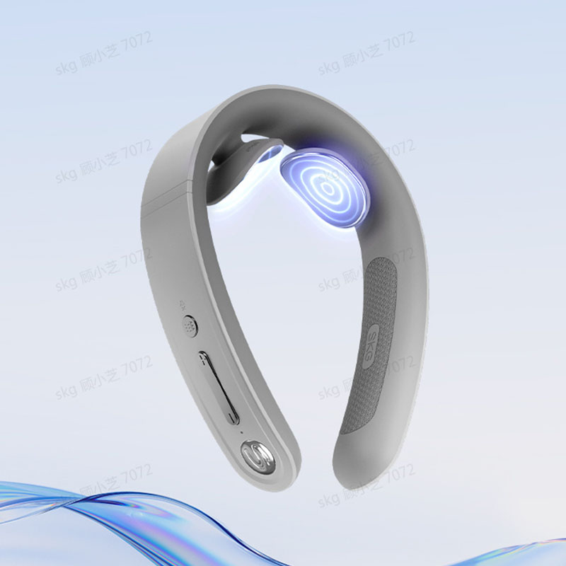 SKG颈椎按摩器颈部按摩仪办公室肩颈脉冲便携热敷脖子礼品 G1 3代