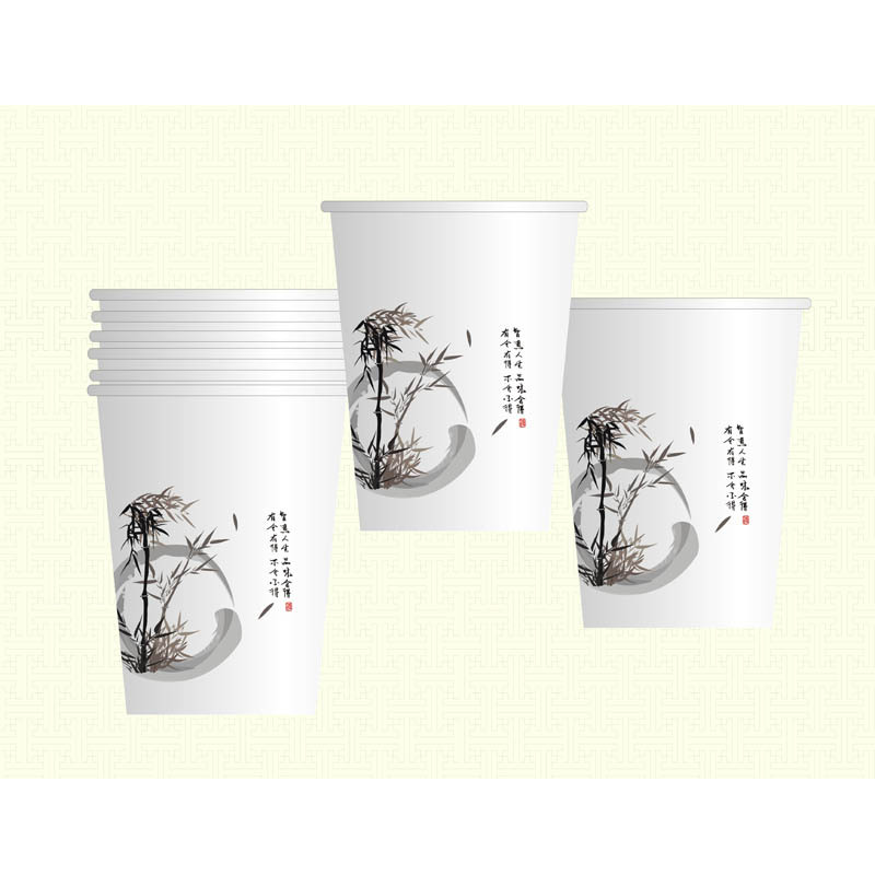 徽金贵加厚一次性安全环保纸杯12盎司340ML(特规格)/只