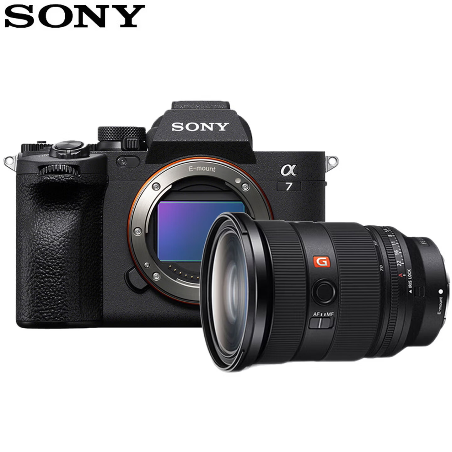 索尼 A7M4全画幅微单数码相机ILCE-7M4/A7M4/a74单机身+FE24-70mmF2.8GM二代+专业套装