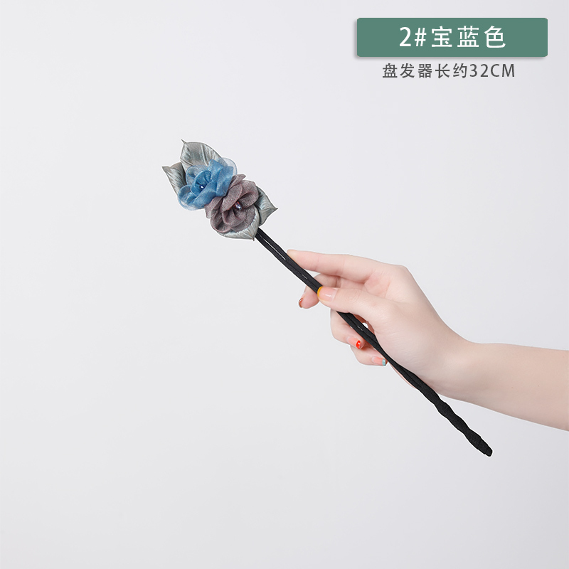 韩式盘发器女丸子花苞头懒人蓬松造型器洛滑简约盘发器