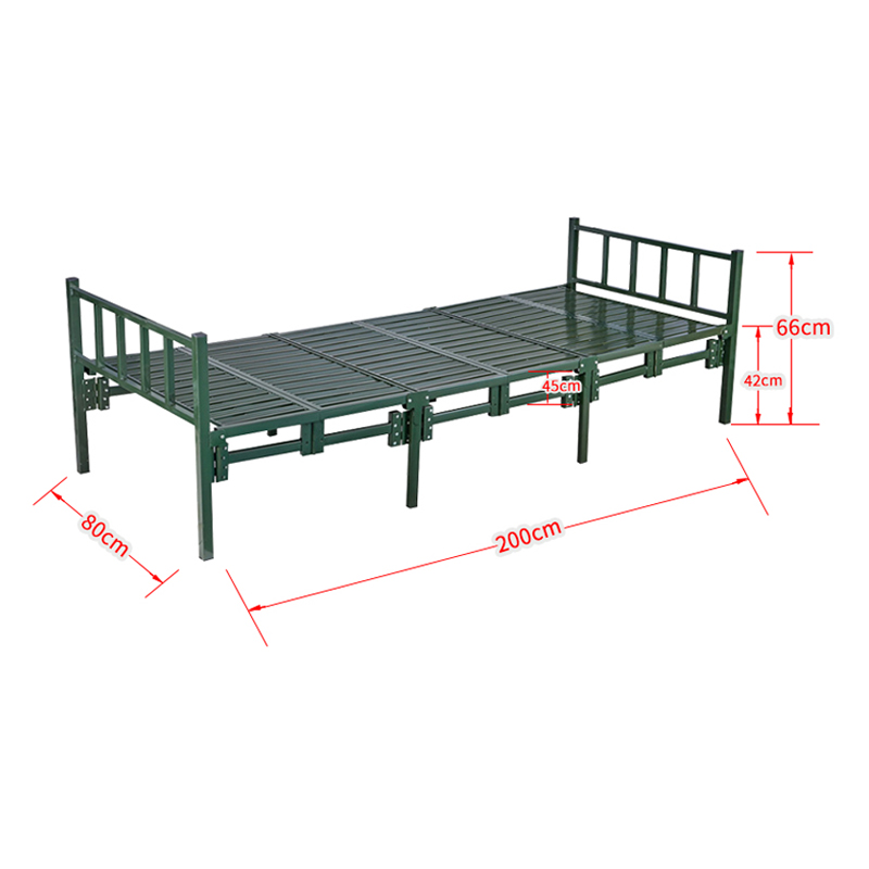 苏久顺六折行军床折叠床高清大图