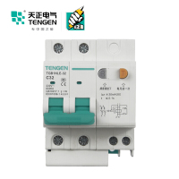 天正电气 空气开关 TGB1NLE-32 2P C 32A 30mA 01070230100 微型漏电保护断路器