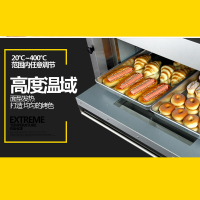 喜莱盛（Xenesen）YHD-4 商用电热煤气燃气烤箱大型二层单层双层三层烤炉蛋糕面包披萨烘焙 两层四盘 电烤箱