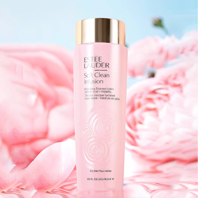 雅诗兰黛(Estee Lauder)大粉水400ml 柔丝焕采护肤爽肤水精华水 持久保湿 舒缓肌肤