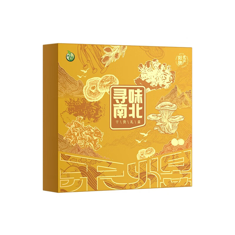 禾煜干货礼盒原色原味好物含手拎袋寻味南北820g高清大图