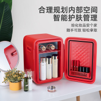 科敏10L迷你型小冰箱车家两用租房宿舍学生寝室单人用mini母乳制冷 10L[车家两用高配型]复古红