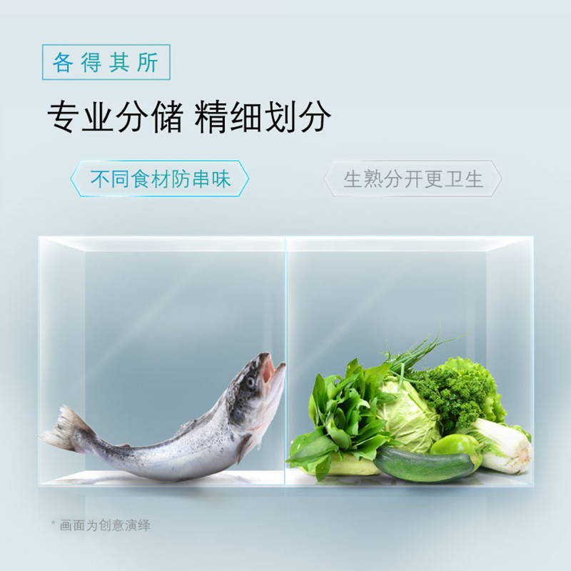 西门子 KA61EA09TI 无霜大容量 变频银色 对开双开门冷藏展示柜高清大图