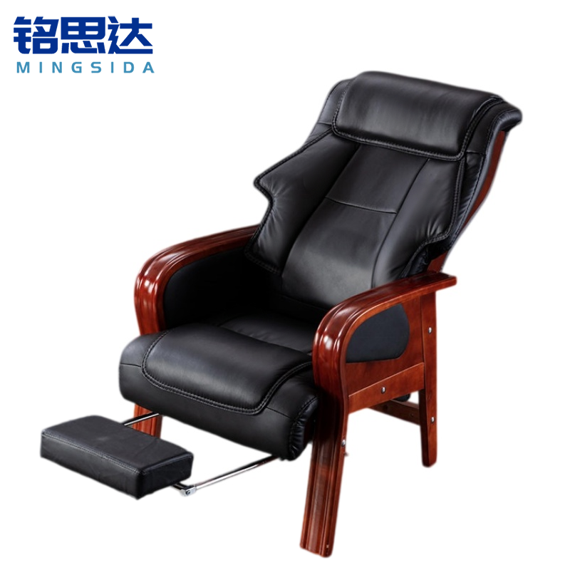 铭思达 老板椅 带搁脚 把高清大图