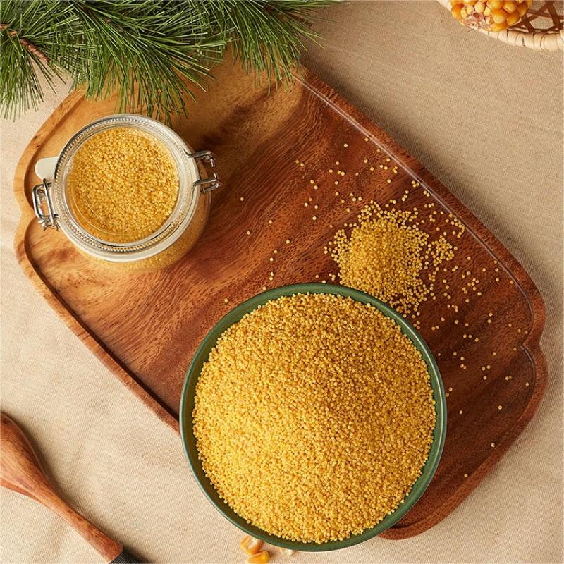 十月稻田(SHIYUEDAOTIAN)山西黄小米500g*3袋粗粮沁州黄小黄米米脂小米粥真空 健康养胃 小米搭配高清大图