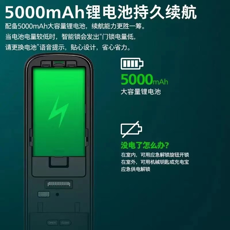 飞利浦(PHILIPS)智能锁709智能门锁 指纹锁 密码锁防盗门锁远程视频通话709VP