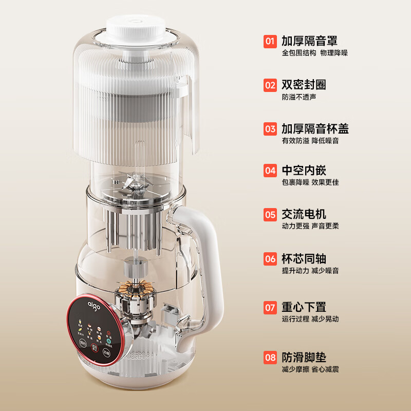 爱国者(小家电)破壁豆浆机APBJ-12M01高清大图