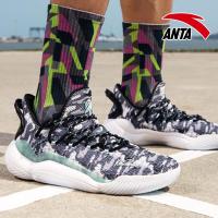 安踏2021新款篮球鞋男轻骑兵5代汤普森KT4要疯3运动鞋