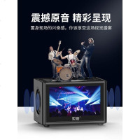 [可播视频]K6无线蓝牙音箱超重低音炮大音量3d环绕户外家用迷小音响车载手机电脑小钢炮便携收音机闹钟