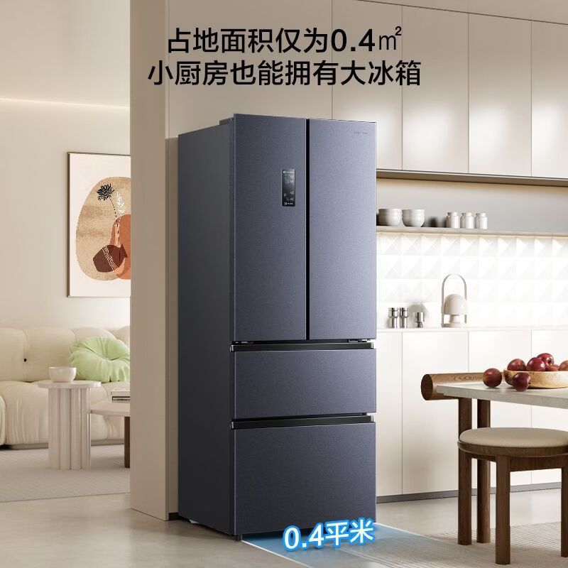 海信 BCD-318WNK1DPT 318升四开门法式风冷电冰箱一级双变频家用智能控温除菌净味高清大图