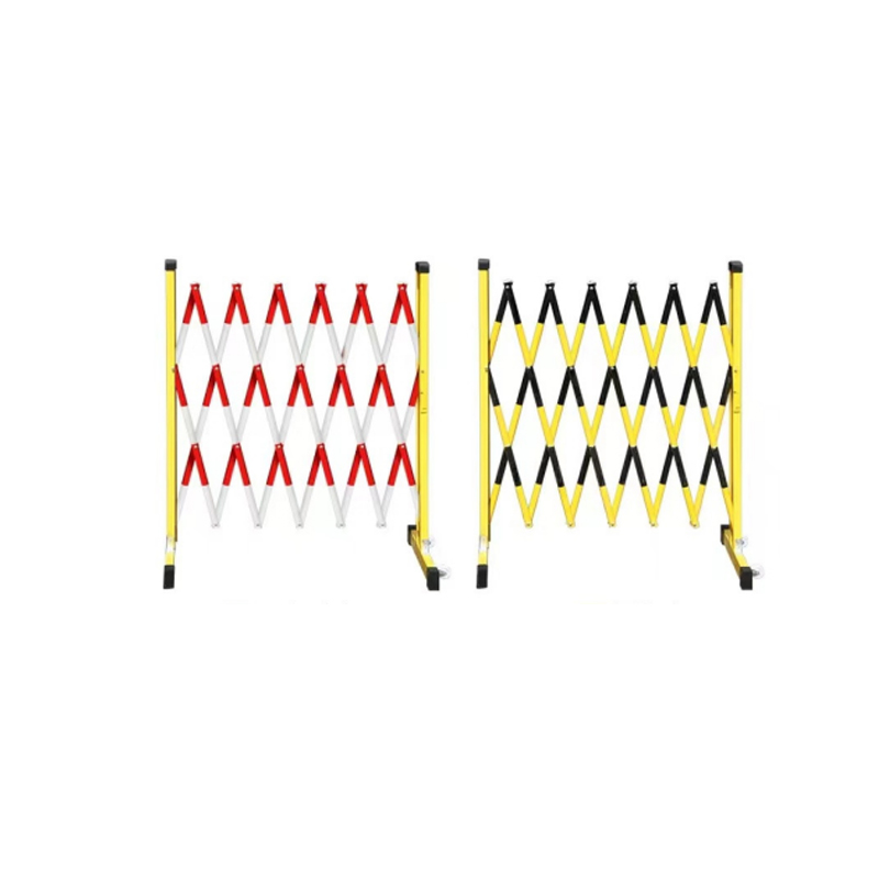 众慧创安 玻璃钢伸缩围栏 管式围栏 护栏隔离栏 1.2*3m 个高清大图