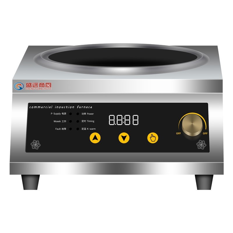 商用台式凹面电磁炉5KW
