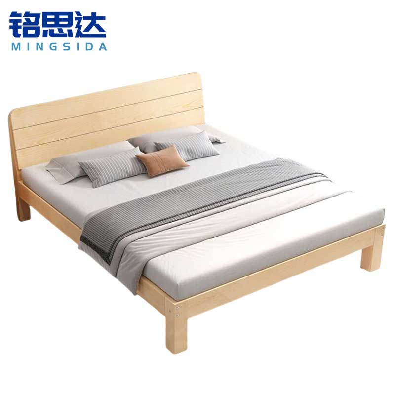 铭思达单人床1.2米含床垫套高清大图