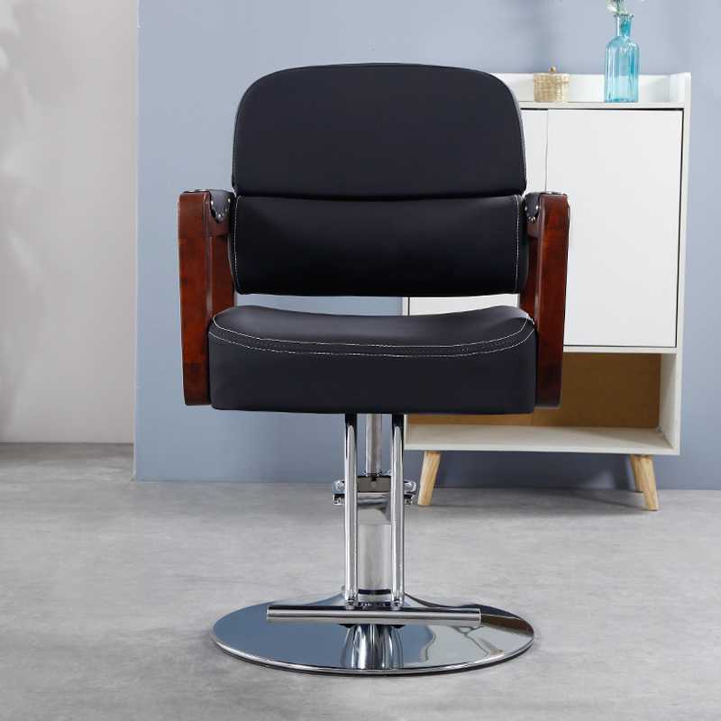 美发店椅子发廊专用剪发椅升降理发椅复古椅子沙龙美发椅子