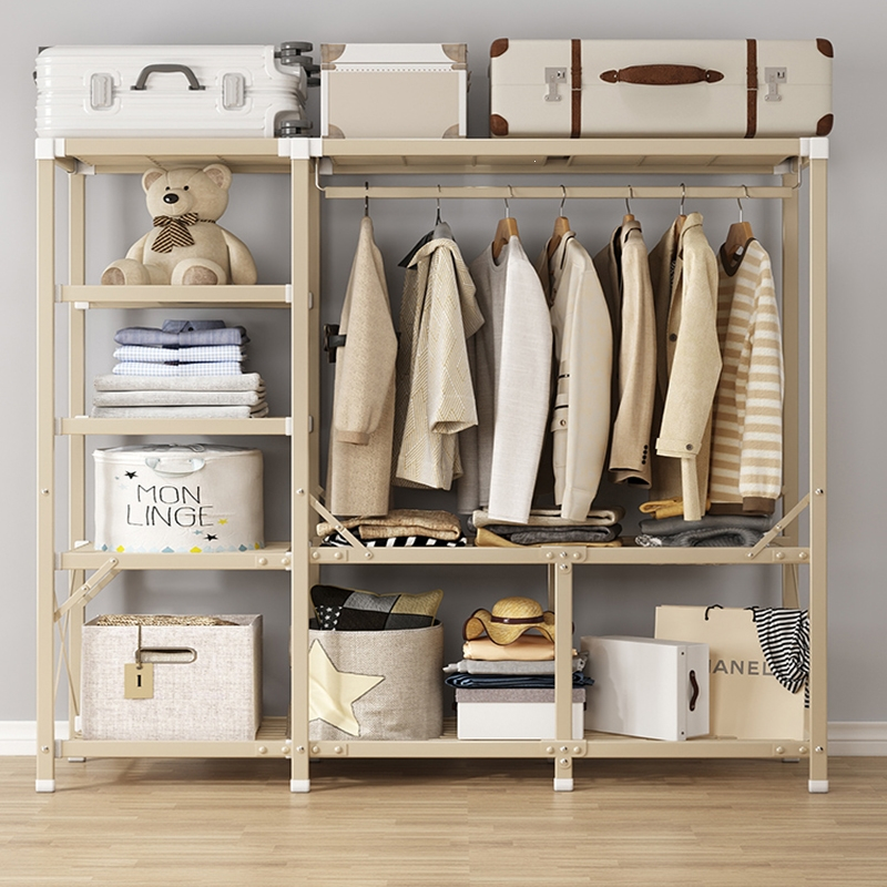 古达免安装折叠简易衣柜家用卧室出租房用收纳柜子布衣柜衣橱