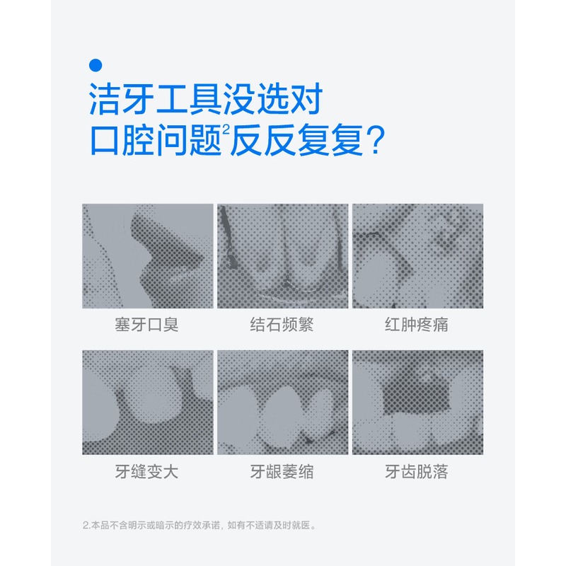 usmile 笑容加冲牙器C20镜湖蓝_高清大图