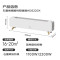 美的(Midea)石墨烯踢脚线取暖器 家用电暖器浴室防水移动地暖气片 大大面积取暖神器辅助干衣卧室烤火炉HDS22CK