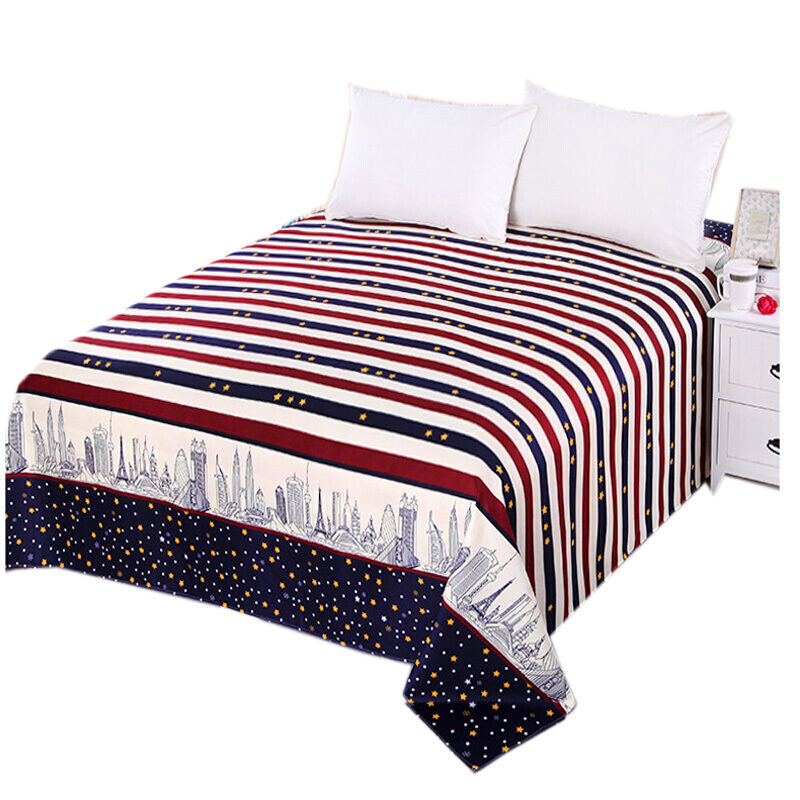 亲肤活性磨毛单件床单1米5182m床被单双人单人学生宿舍床单