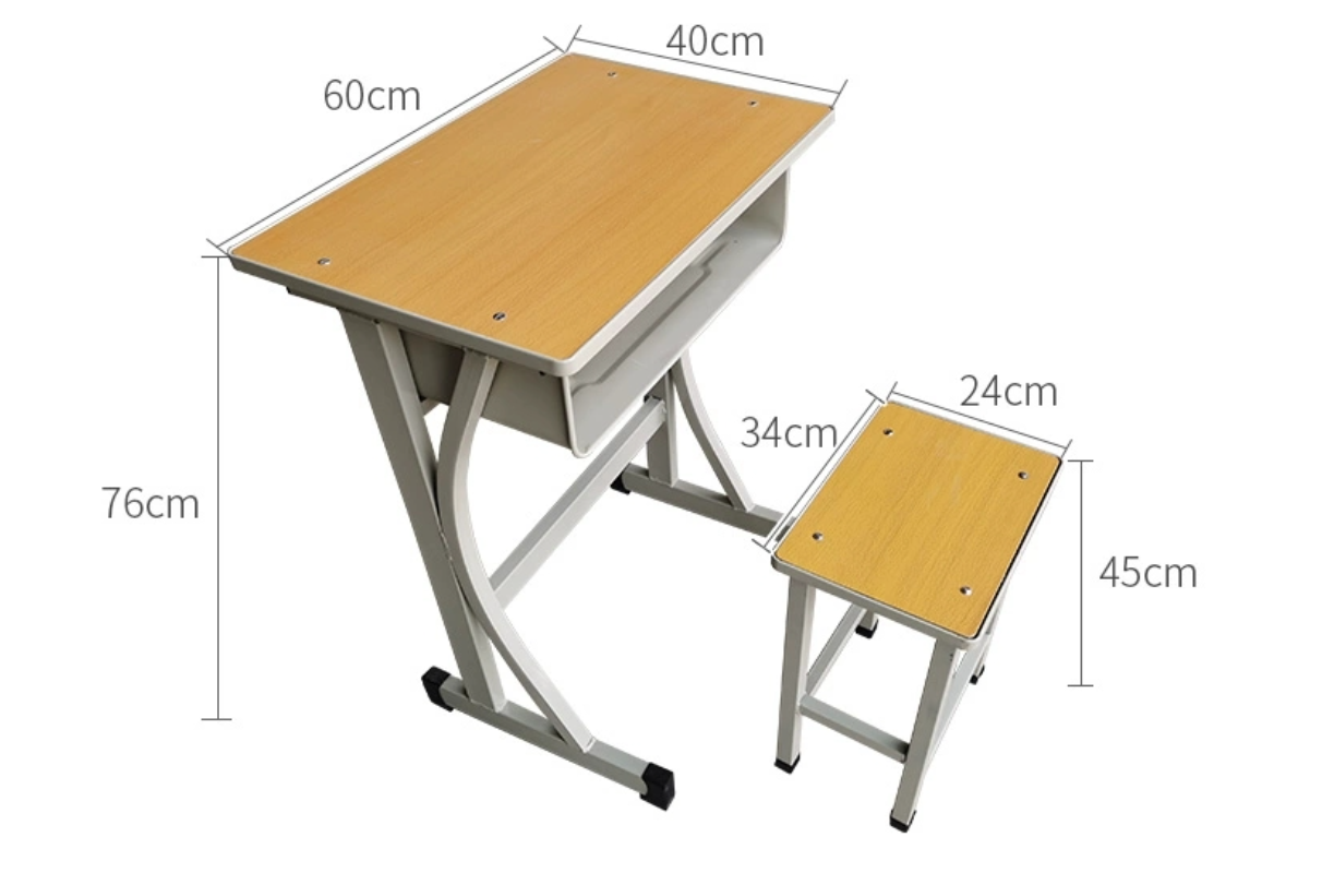 梦强高端学校教室中学高中生课桌凳 mq-0749参数配置_规格_性能_功能-