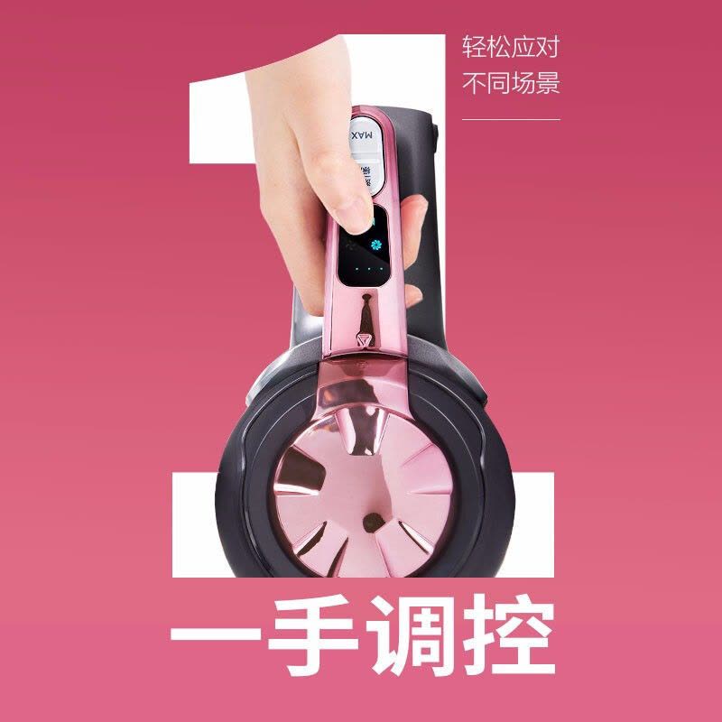 美的(Midea)吸尘器P81无线手持式家用大吸力挂式充电无绳 除螨车载吸尘器 四重过滤装置 自动尘盒 可水洗 四种模式图片