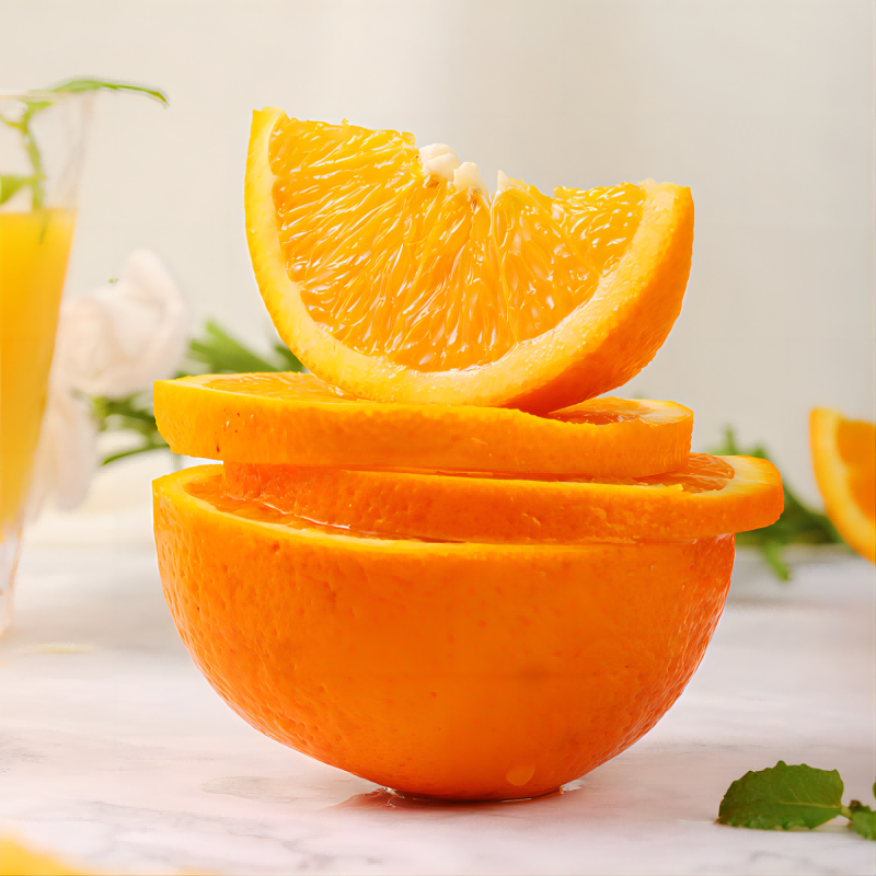 [中华特色]秭归馆 一苇农佳 秭归脐橙伦晚橙 春季甜橙 12枚礼盒装果径75-85精品大果 现摘现发 坏果包赔 华中高清大图