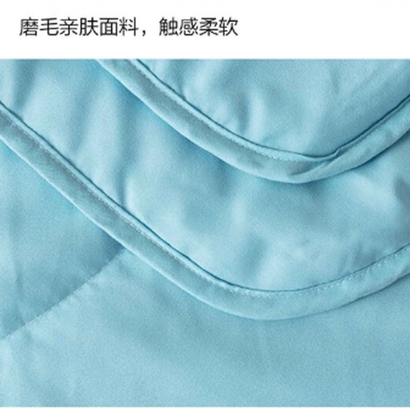 LOVO 蓝色遐想水洗蚕丝被 150*215cm_高清大图