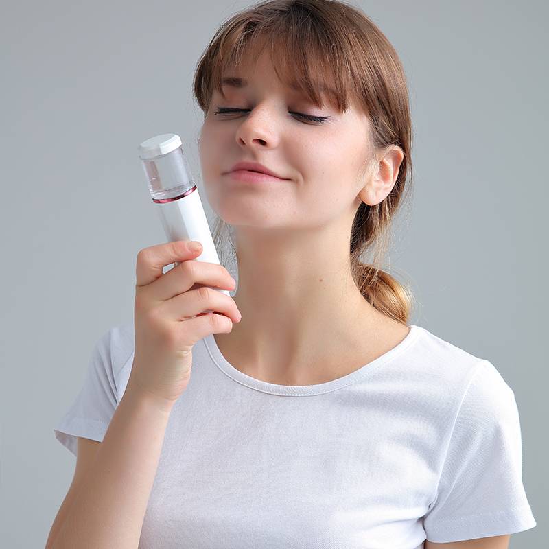 MKS美克斯补水仪便携手持面部加湿礼物送女生NV8088白色高清大图
