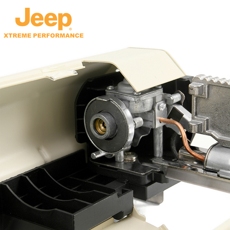 Jeep吉普户外便携式卡式炉 餐具炉折叠卡斯 炉野外露营炉具炊具瓦斯煮茶 炉