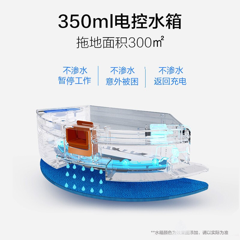 海尔(Haier) 扫地机器人 天眼 TAB-TS60BSC智能扫地机器人 家用智控超薄静音吸扫拖一体机