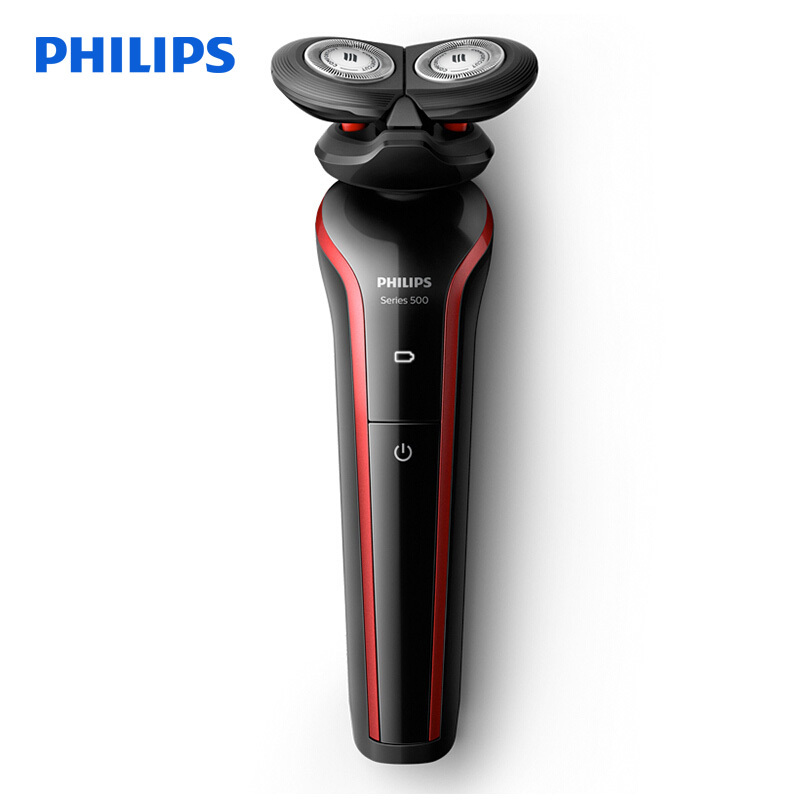 飞利浦(Philips)电动剃须刀S556/12男士刮胡刀 剃须刀 充电式胡须刀 全身水洗