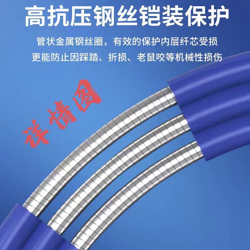 苏玖创 铠装单模光纤跳线 SC/LC-20米 根高清大图
