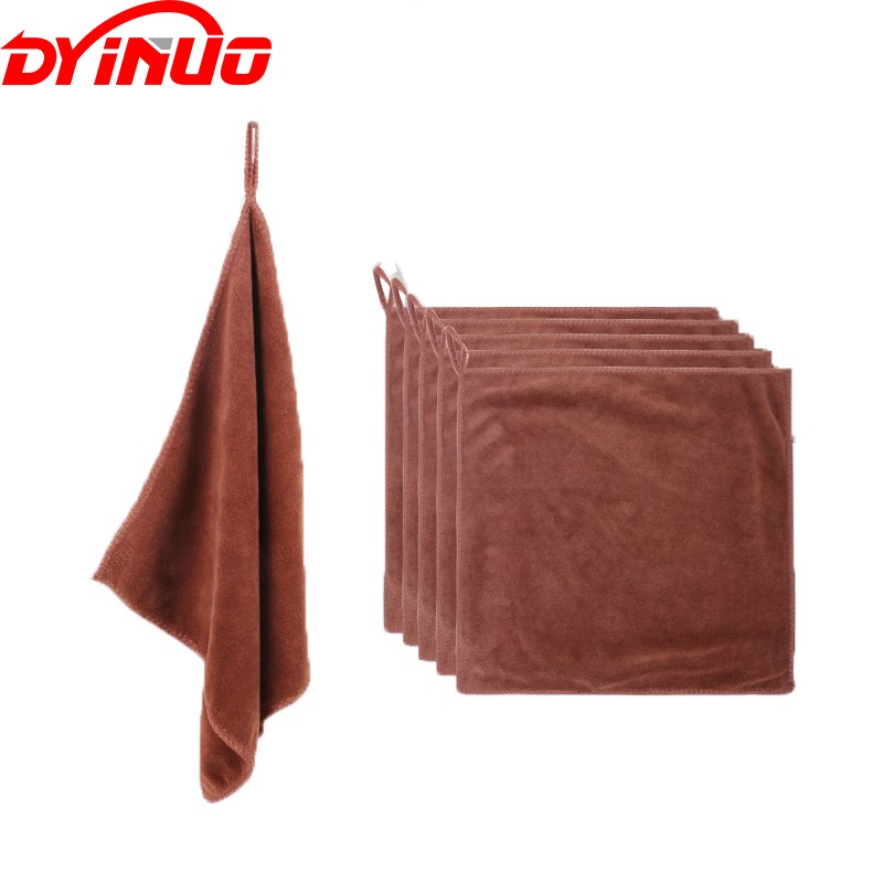 DYINUO 抹布棕色 40*40cm/条高清大图