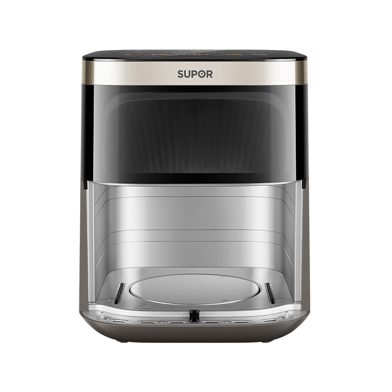苏泊尔SUPOR 6.3升大容量铝合金不粘涂层空气炸锅KD63Y92触控操作高清大图