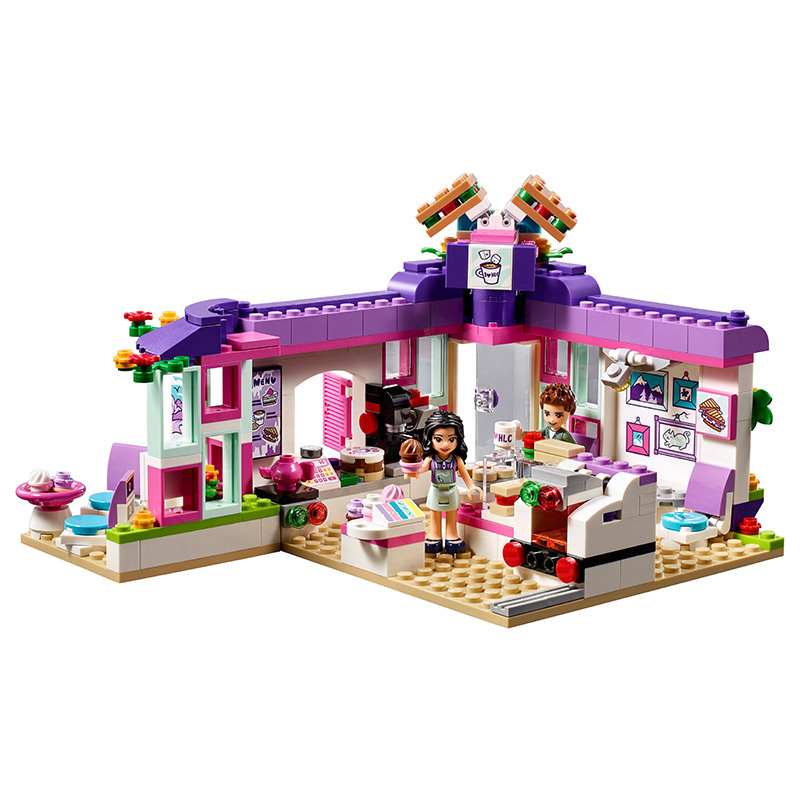 LEGO 乐高 Friends好朋友系列 艾玛的艺术咖啡馆 41336 6-12岁 200块以上 塑料玩具