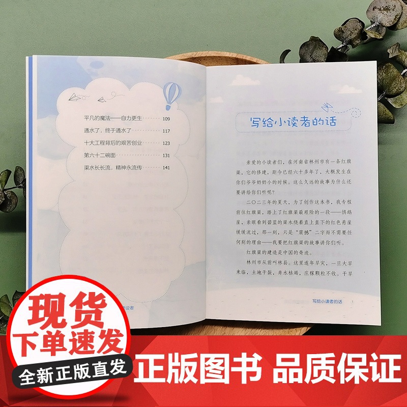 红旗渠建设者:比石头还硬的人们 中华先锋人物故事汇 接力出版社 中国当代名人传记青少年成长励志故事书小学生课外阅读书籍正高清大图