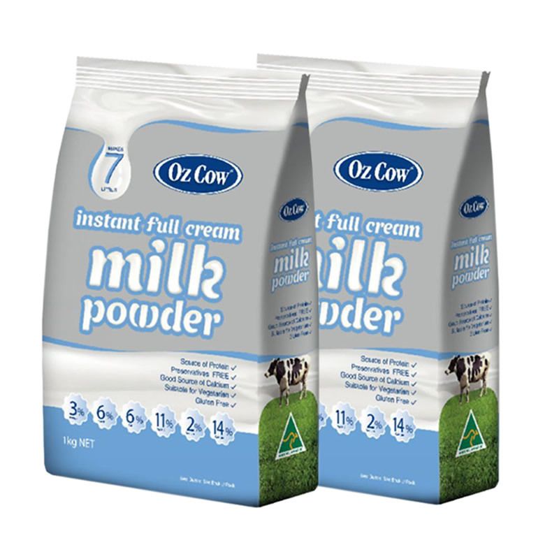 原装进口澳洲ozcow金可澳婴幼儿儿童成人孕妇中老年全脂牛奶奶粉1kg