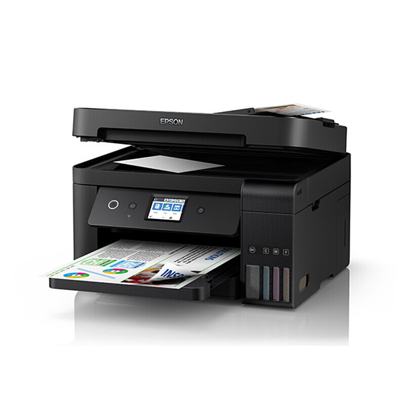 爱普生(EPSON)L6178 商务办公高效传输 彩色墨仓式 无线WIFI一体机连供 打印 复印 扫描打印机