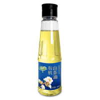 润心(RunXin)有机油茶籽油180ML玻璃瓶装